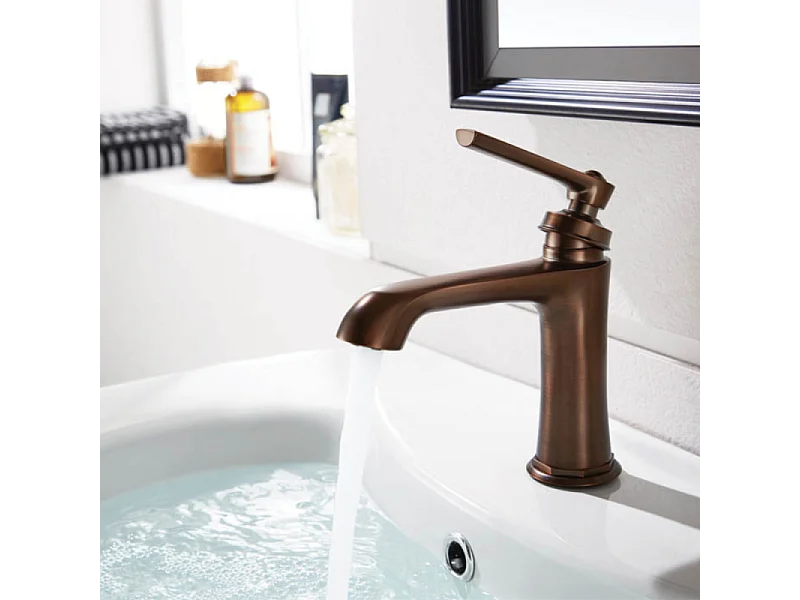 Mitigeur lavabo PAINI Lady's 100 auburn + nettoyant Briochin