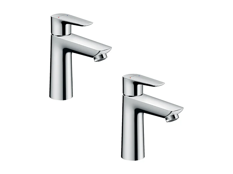 Lot de 2 mitigeurs de lavabo HANSGROHE Talis E 110 Taille S