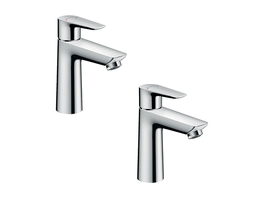Lot de 2 mitigeurs de lavabo HANSGROHE Talis E 110 Taille S