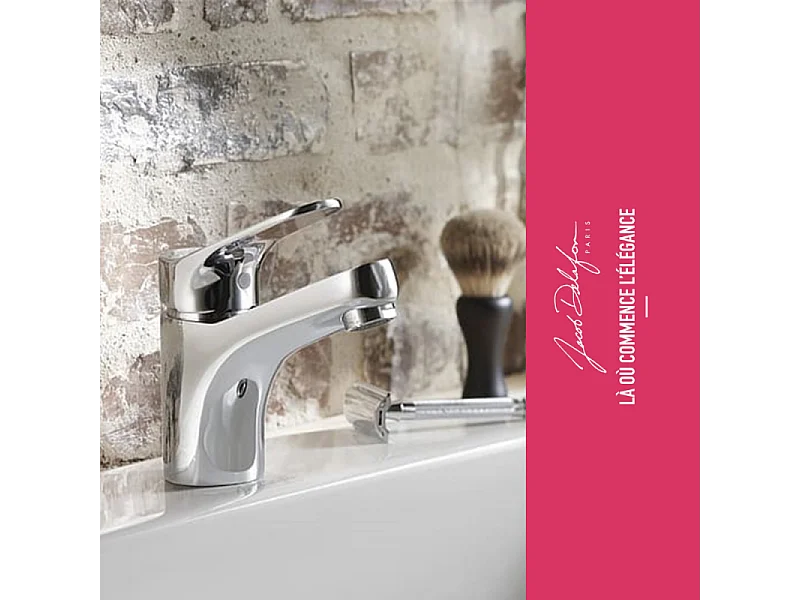 Mitigeur lavabo JACOB DELAFON Brive installation rapide et économie d'eau
