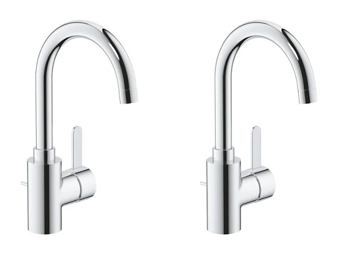 Lot de 2 mitigeurs lavabo haut GROHE Eurosmart Cosmopolitan L