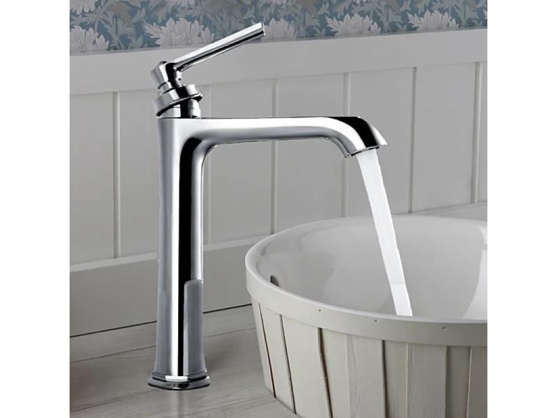 Mitigeur lavabo haut PAINI Lady's 180 chrome + nettoyant Briochin