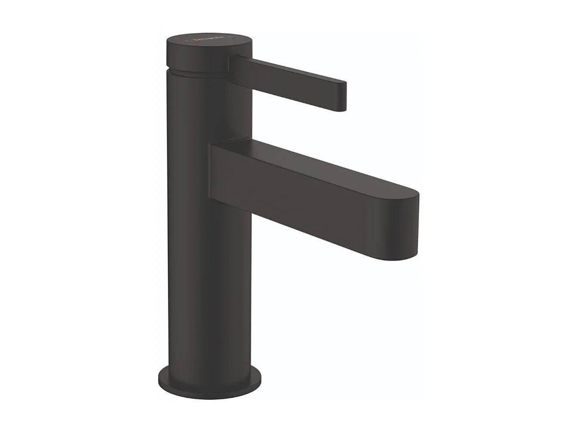 Mitigeur de lavabo HANSGROHE Finoris 100 bonde Push-Open noir mat