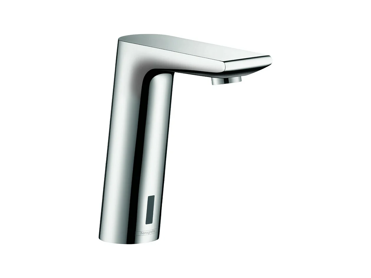 Mitigeur de lavabo électronique HANSGROHE sans réglage de température sur batterie chromé