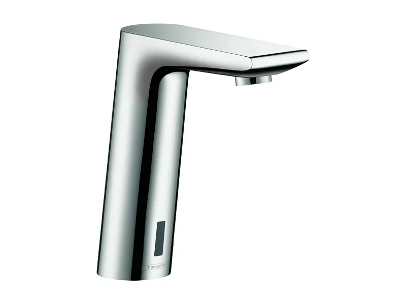 Mitigeur de lavabo électronique HANSGROHE sans réglage de température sur batterie chromé