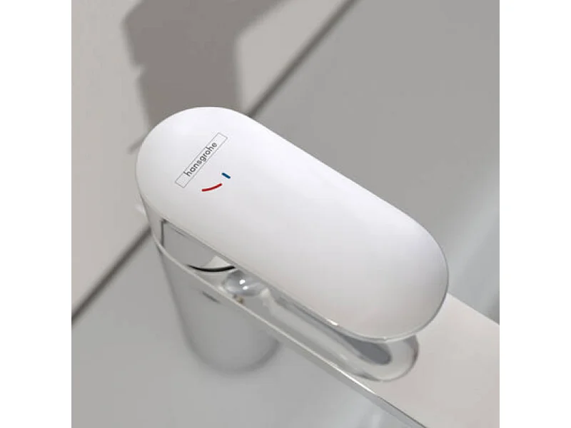 Mitigeur lavabo HANSGROHE Vernis Blend 70 CoolStart avec tirette et vidage Chromé + nettoyant Briochin