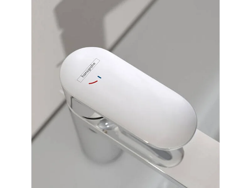 Mitigeur lavabo HANSGROHE Vernis Blend 70 CoolStart avec tirette et vidage Chromé + nettoyant Briochin