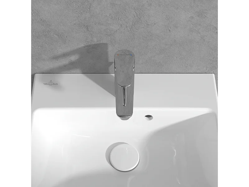 Mitigeur lavabo VILLEROY ET BOCH O.novo Start avec tirette chrome