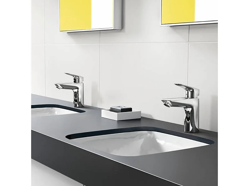 Mitigeur lavabo HANSGROHE Logis 100 + siphon FlowStar S