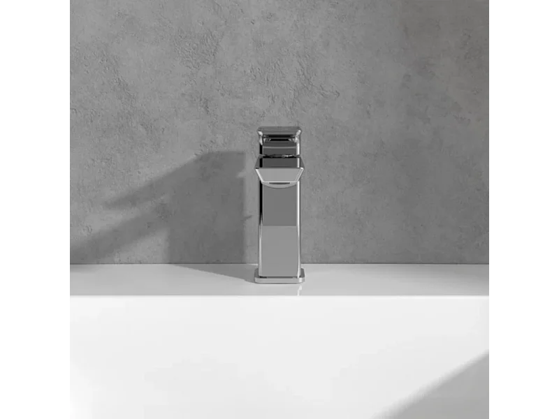 Villeroy & Boch Subway 3.0 Robinetterie monocommande pour lavabo avec dispositif de vidange à tirette, Matt Black