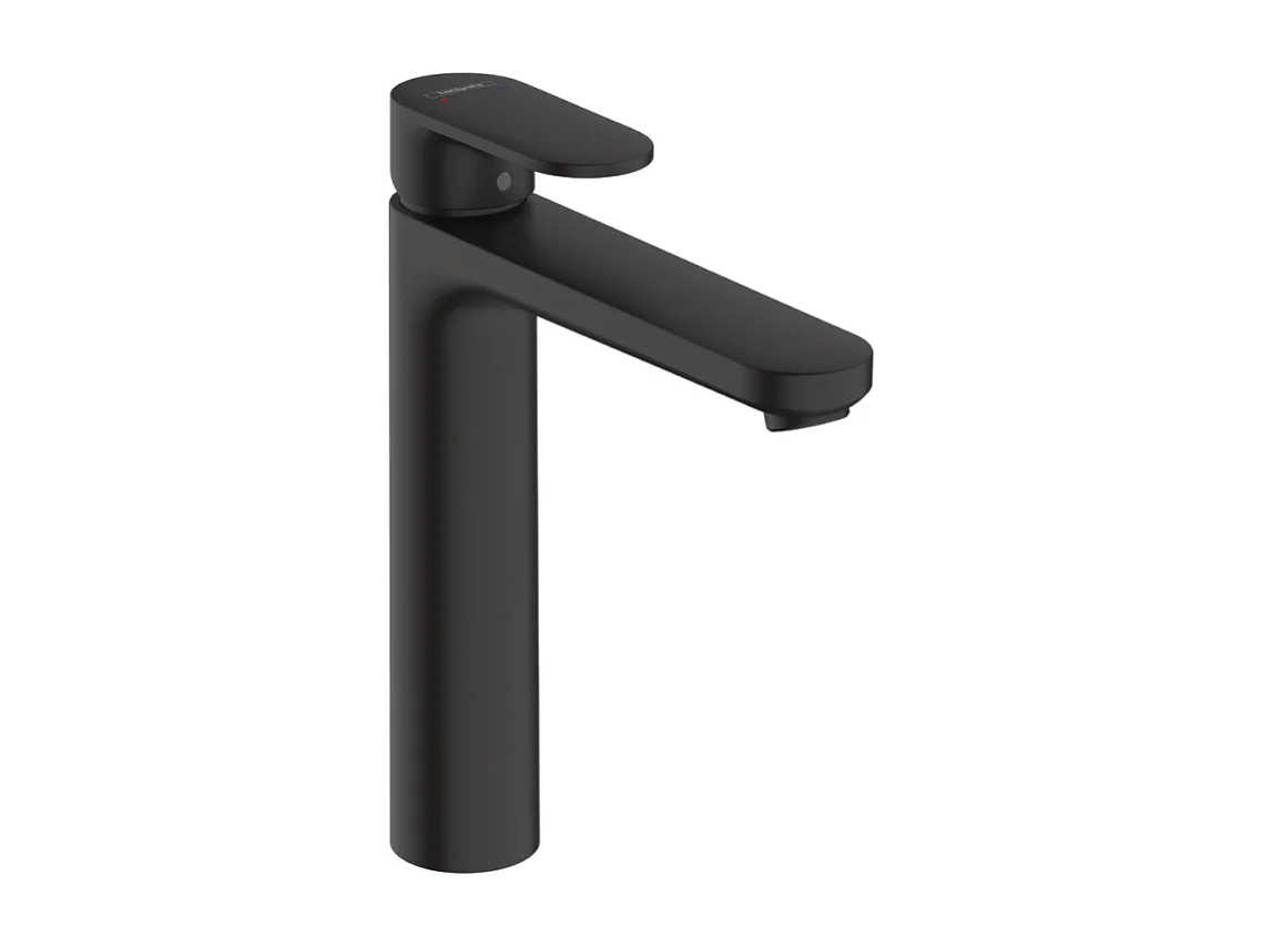 Mitigeur lavabo HANSGROHE Vernis Blend 190 sans tirette ni vidage noir mat