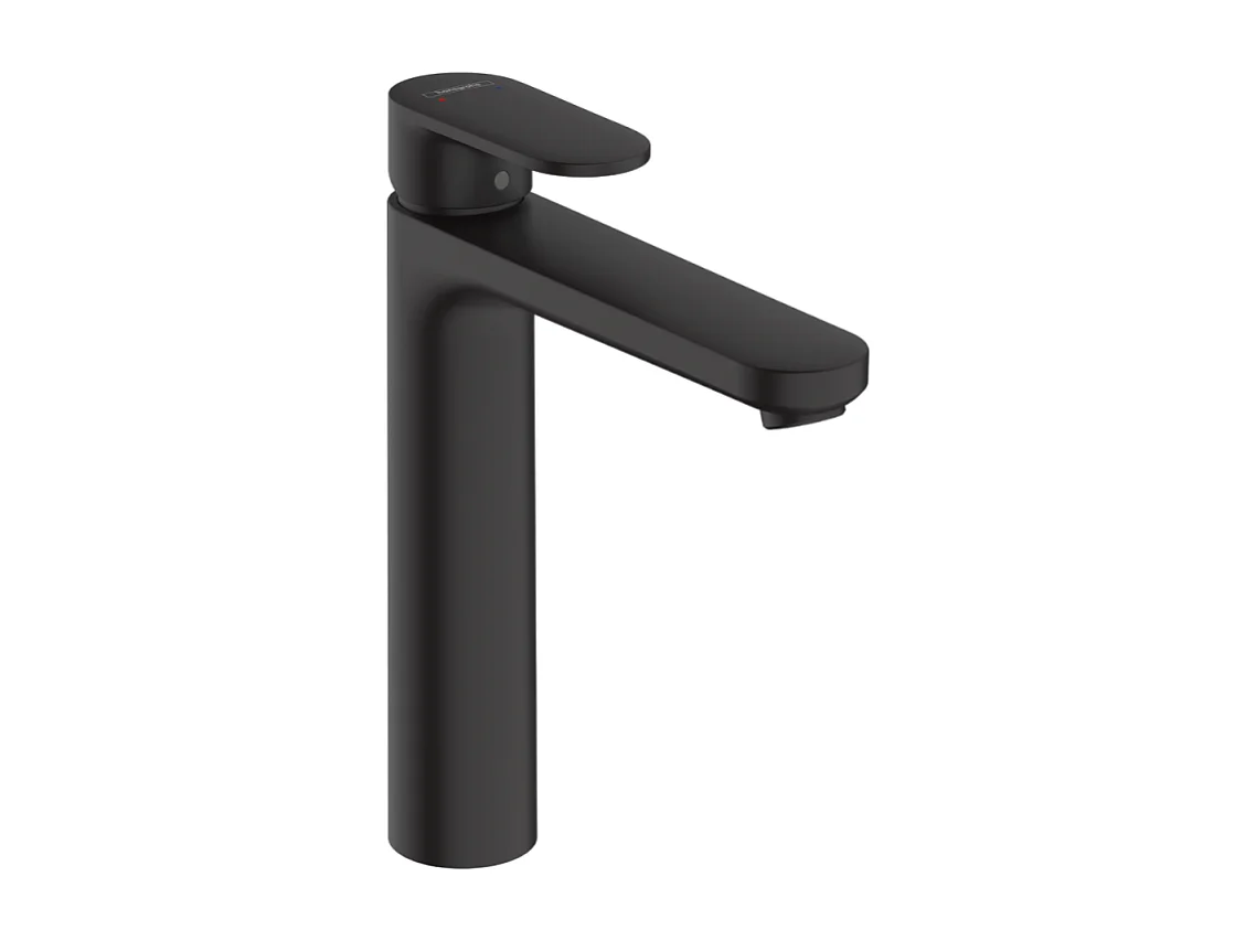 Mitigeur lavabo HANSGROHE Vernis Blend 190 sans tirette ni vidage noir mat