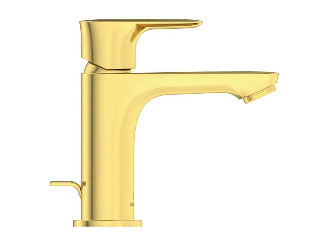 IDEAL STANDARD Mitigeur lavabo Connect Air avec tirette et vidage Or
