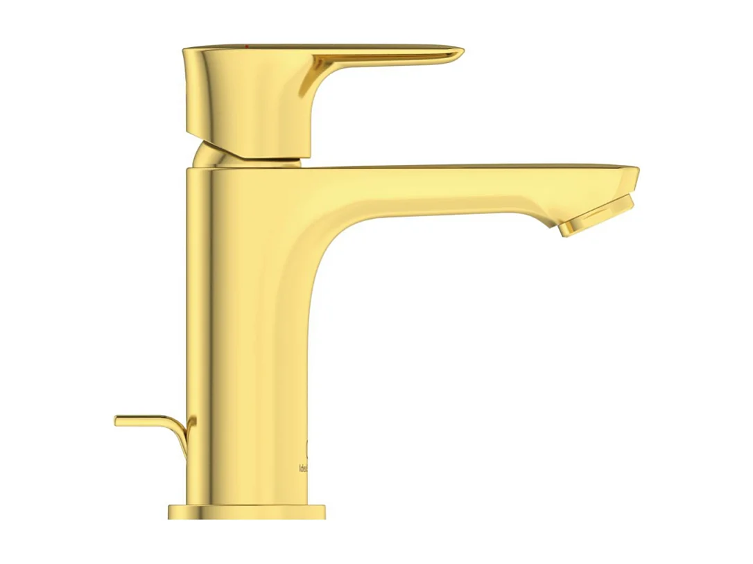 IDEAL STANDARD Mitigeur lavabo Connect Air avec tirette et vidage Or