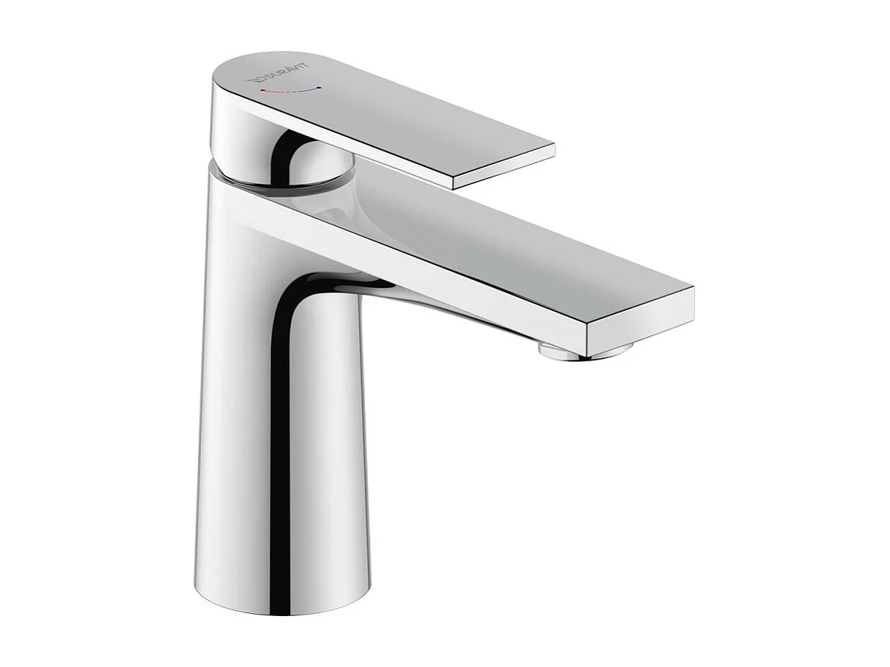 Mezclador de lavabo tamaño S DURAVIT Tulum Freshstart cromo sin extraíble ni desagüe