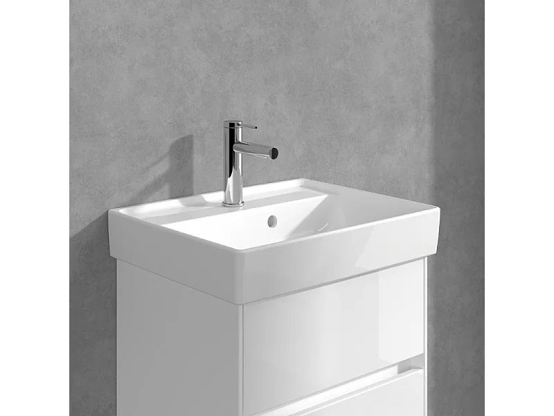 Mitigeur lavabo VILLEROY ET BOCH Loop & Friends sans tirette Chrome