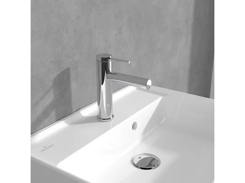 Mitigeur lavabo VILLEROY ET BOCH Loop & Friends sans tirette Chrome