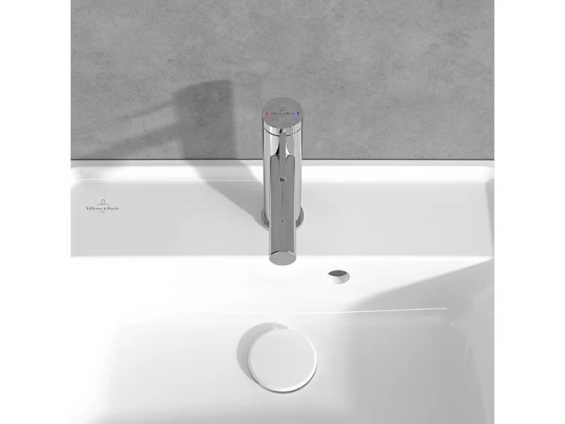 Mitigeur lavabo VILLEROY ET BOCH Loop & Friends sans tirette Chrome