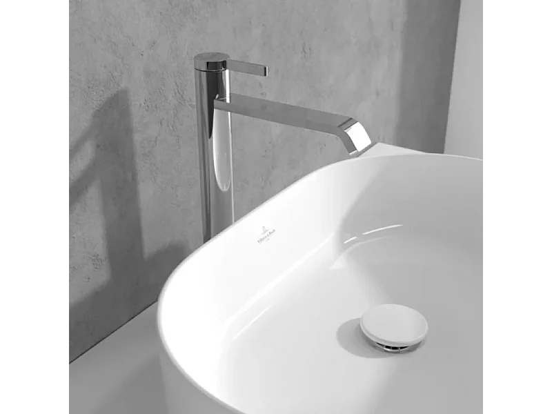 Mitigeur lavabo surélevé VILLEROY ET BOCH Dawn sans tirette Chrome