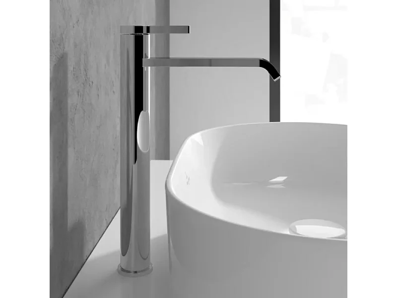 Mitigeur lavabo surélevé VILLEROY ET BOCH Dawn sans tirette Chrome