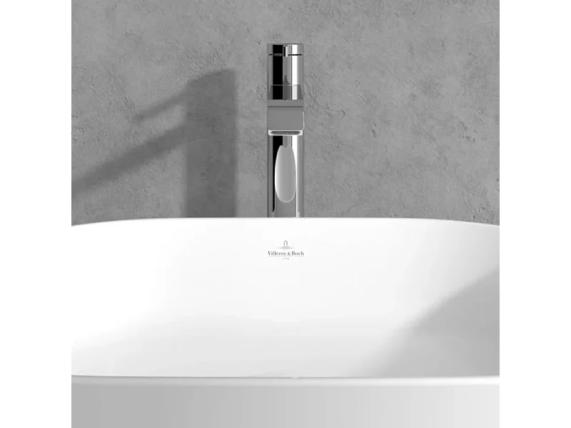 Mitigeur lavabo surélevé VILLEROY ET BOCH Dawn sans tirette Chrome