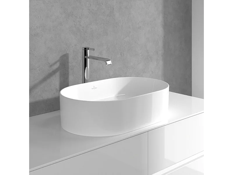 Mitigeur lavabo surélevé VILLEROY ET BOCH Dawn sans tirette Chrome