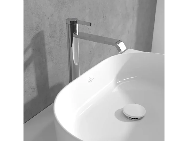 Mitigeur lavabo surélevé VILLEROY ET BOCH Dawn sans tirette Chrome