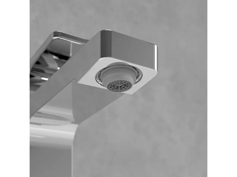 Mitigeur lavabo VILLEROY ET BOCH Architectura Square avec tirette Chrome