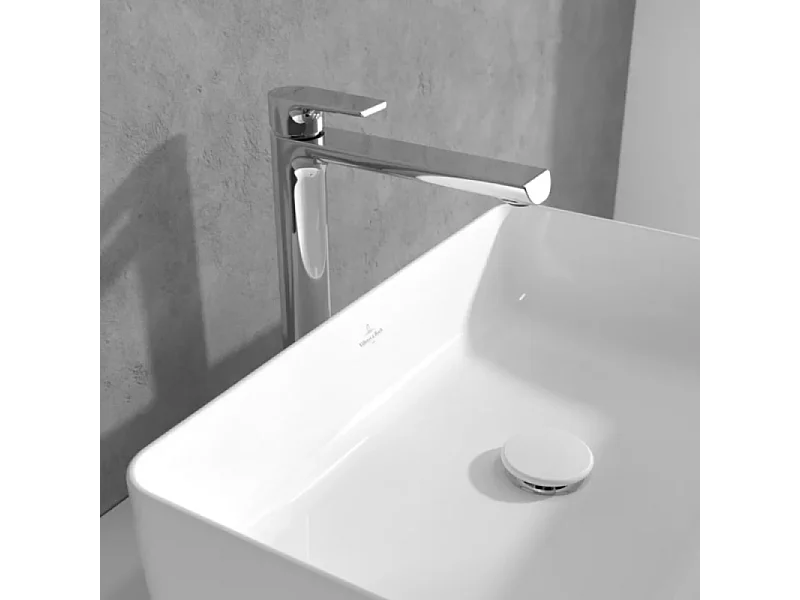 Mitigeur lavabo surélevée VILLEROY ET BOCH Liberty XXXL sans tirette Chrome