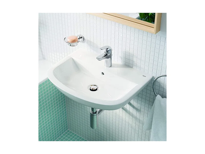 Mitigeur lavabo GROHE Quickfix Start Curve taille S + nettoyant GrohClean