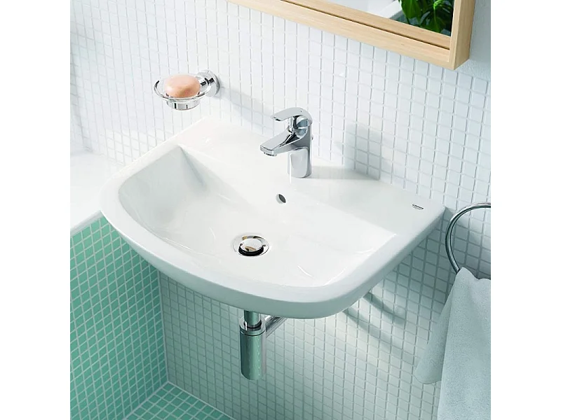 Mitigeur lavabo GROHE Quickfix Start Curve taille S + nettoyant GrohClean