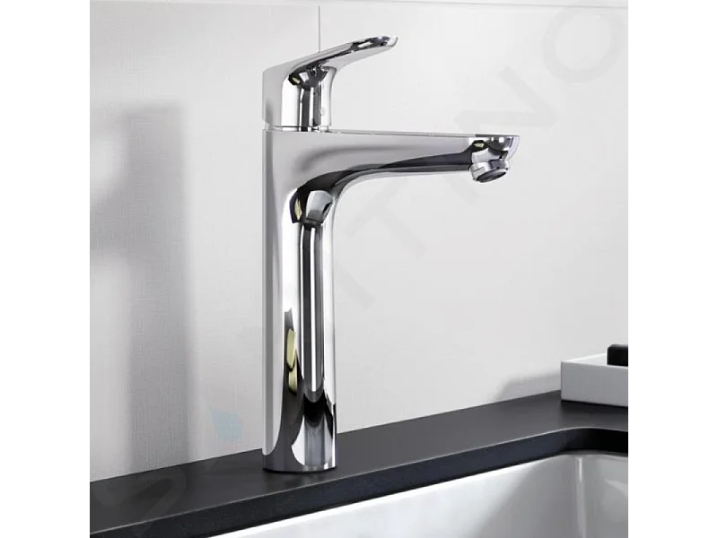 Mitigeur lavabo HANSGROHE Focus 190 Eco C3 avec tirette et vidage chrome + nettoyant Briochin