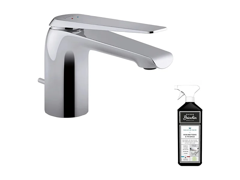 Mitigeur lavabo JACOB DELAFON Avid + nettoyant Briochin