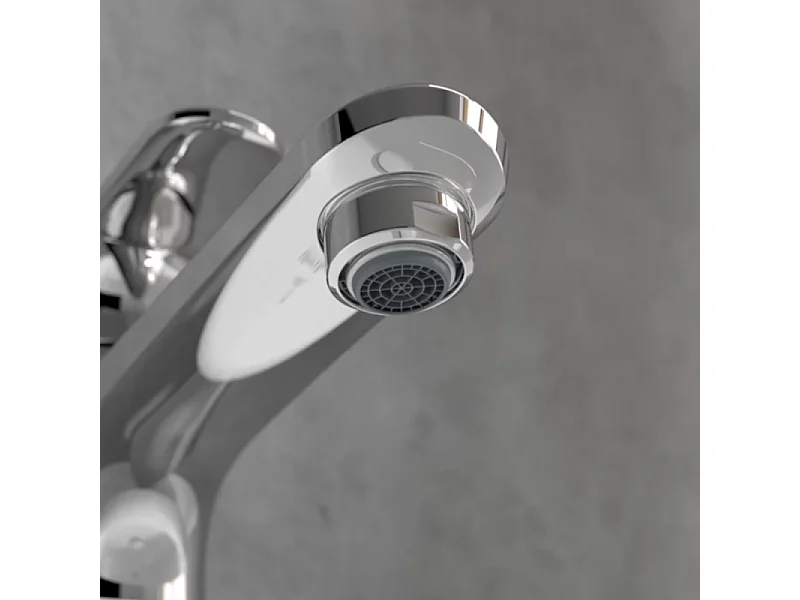 Mitigeur lavabo surélevé VILLEROY ET BOCH O.novo Start avec vidage Push Open chrome