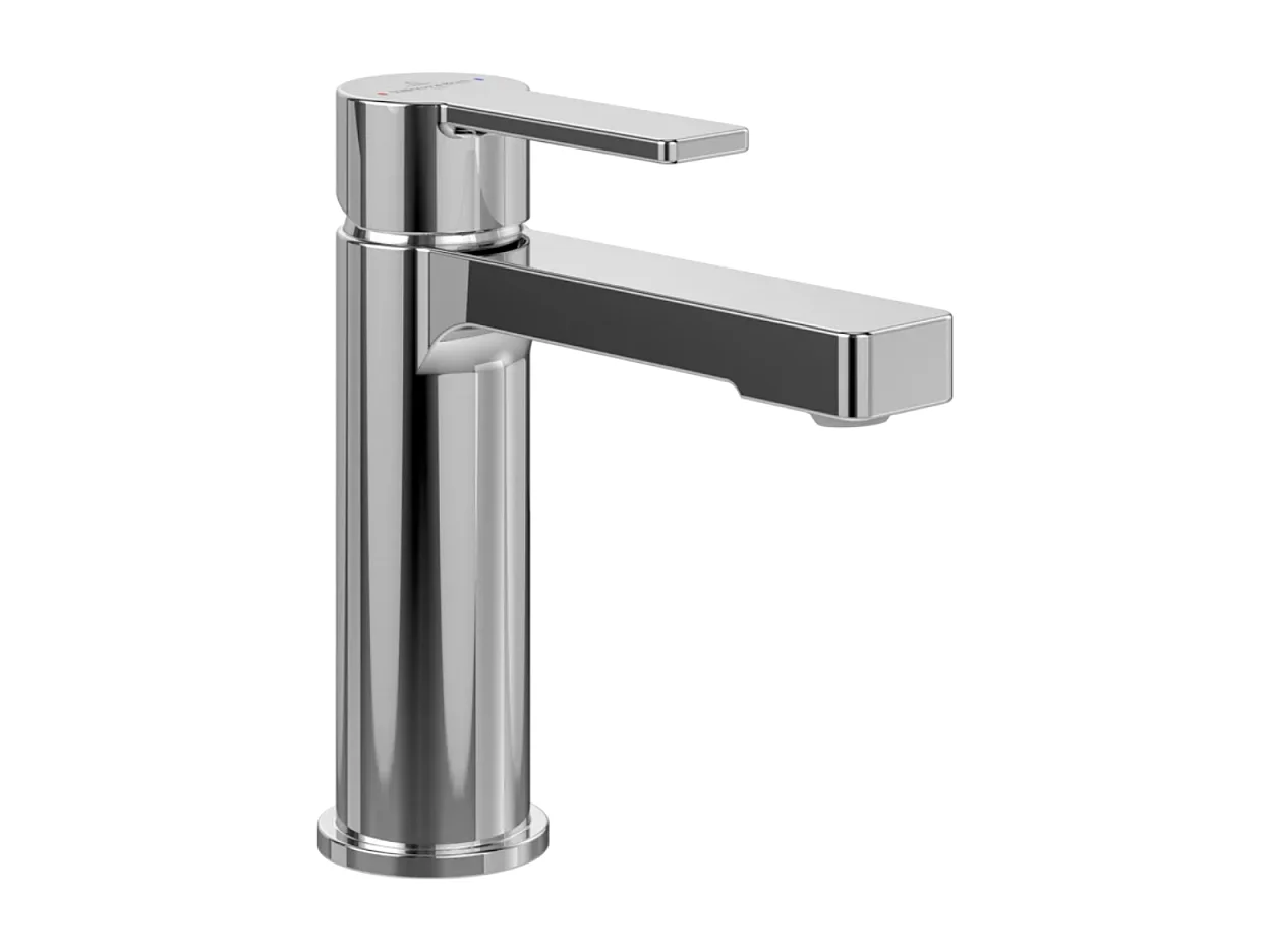 Mitigeur lavabo VILLEROY ET BOCH Architectura avec tirette chrome