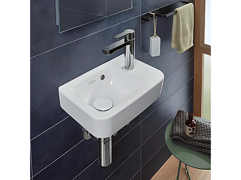 Mitigeur lavabo VILLEROY ET BOCH Architectura avec tirette chrome