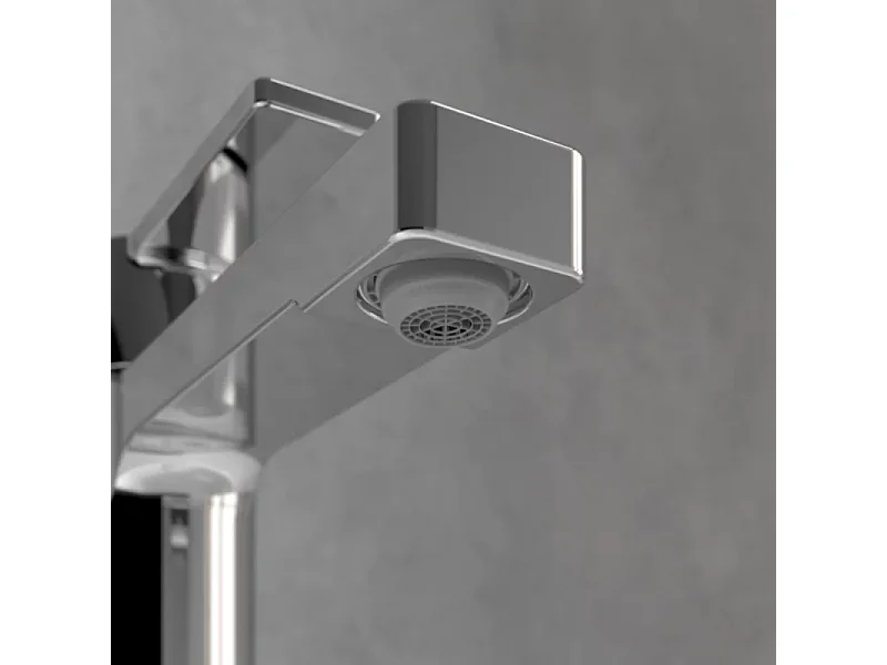 Mitigeur lavabo VILLEROY ET BOCH Architectura avec tirette chrome