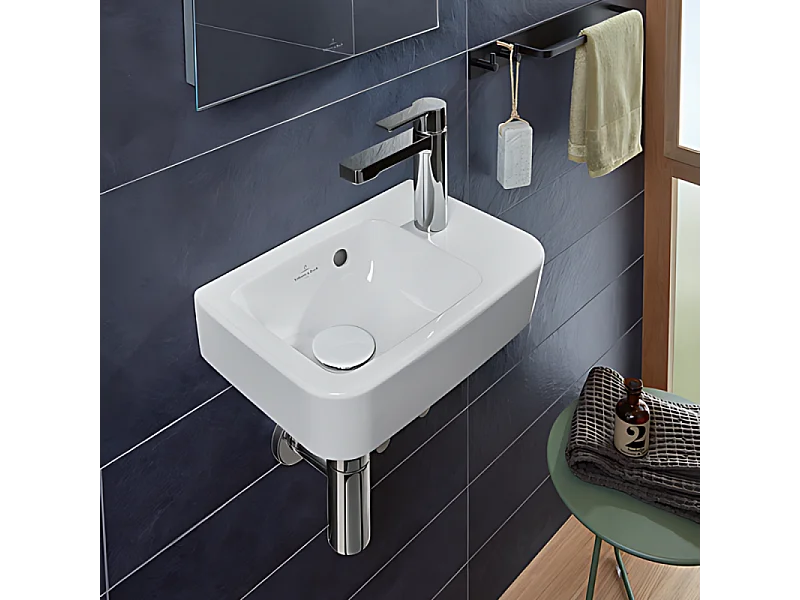 Mitigeur lavabo VILLEROY ET BOCH Architectura avec tirette chrome