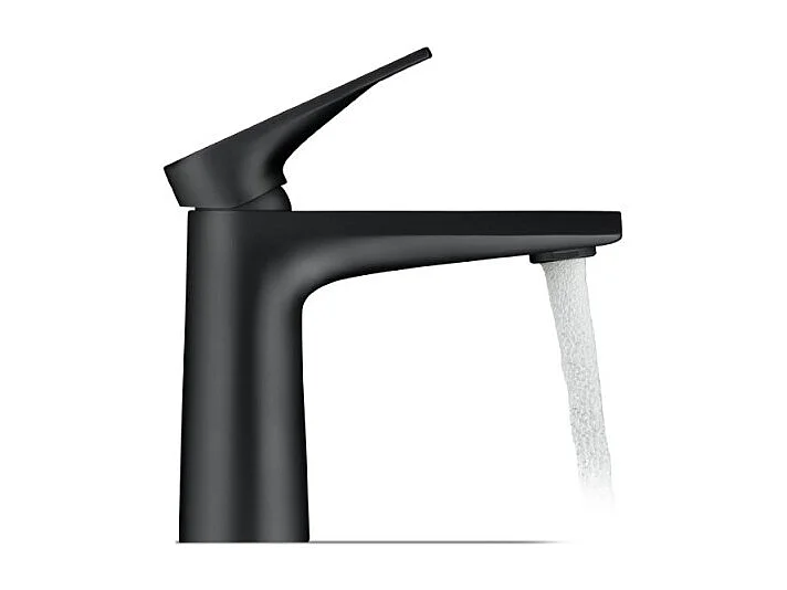 Mitigeur lavabo taille S DURAVIT Tulum Freshstart noir mat sans tirette ni vidage