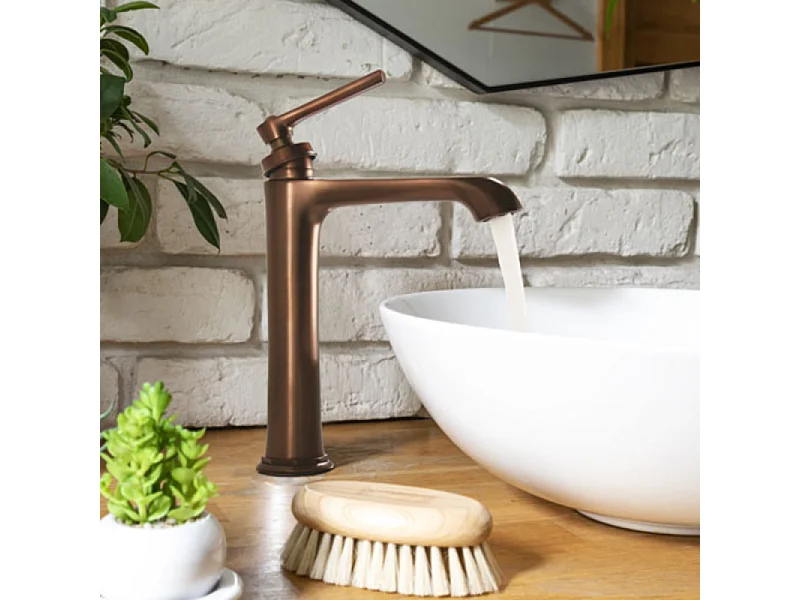 PAINI Mitigeur retro lavabo haut Lady's 180 Auburn