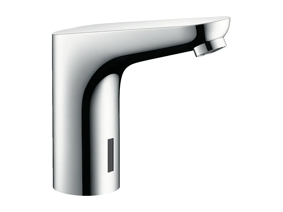 HANSGROHE Mitigeur lavabo électronique Focus sans manette de réglage de température sur secteur chromé