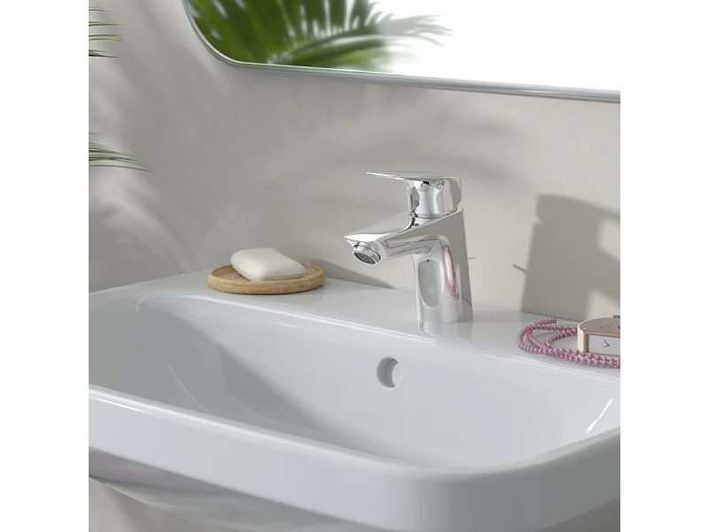 HANSGROHE Mitigeur lavabo Logis 70 sans tirette ni vidage chromé