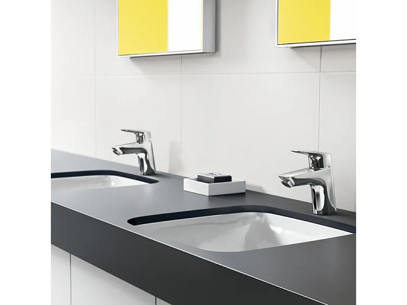 HANSGROHE Mitigeur lavabo Logis 70 sans tirette ni vidage chromé