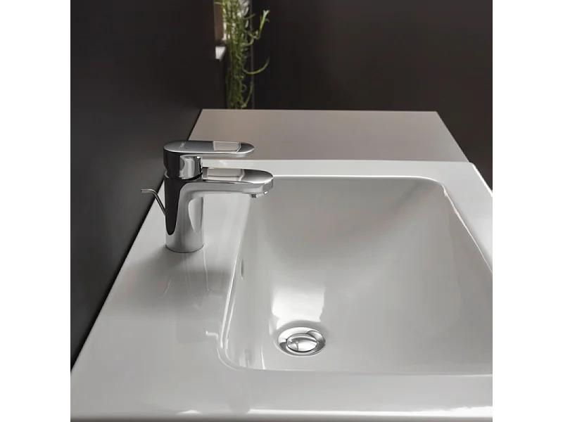 Mitigeur lavabo HANSGROHE Vernis Blend 70 CoolStart avec tirette et vidage chromé