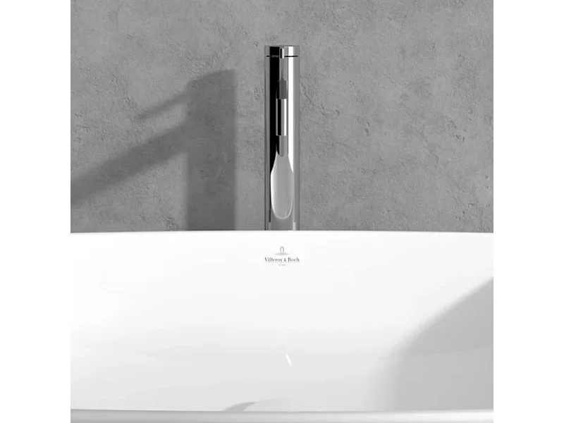 Mitigeur lavabo droit surélevé VILLEROY ET BOCH Dawn sans tirette Chrome