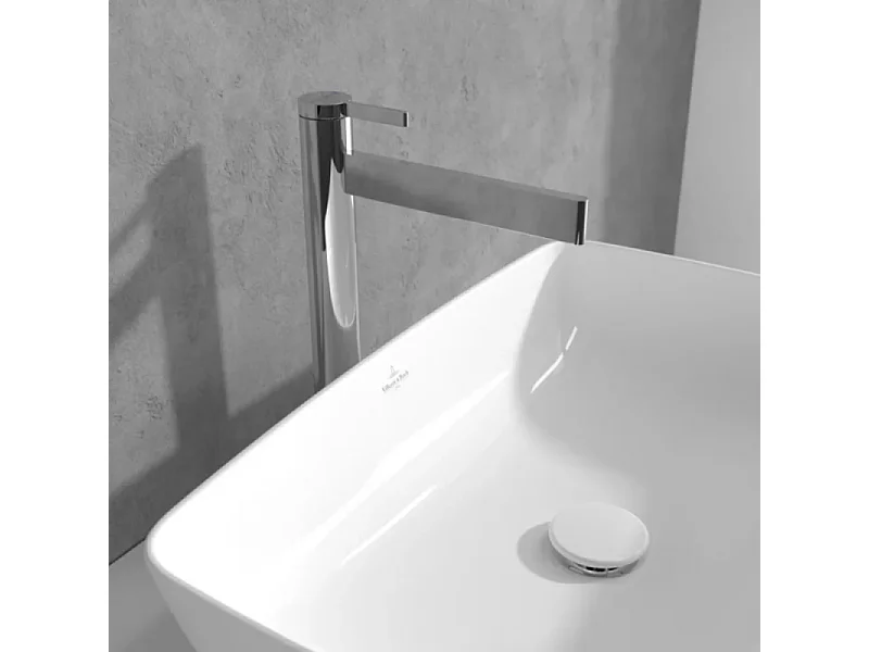 Mitigeur lavabo droit surélevé VILLEROY ET BOCH Dawn sans tirette Chrome