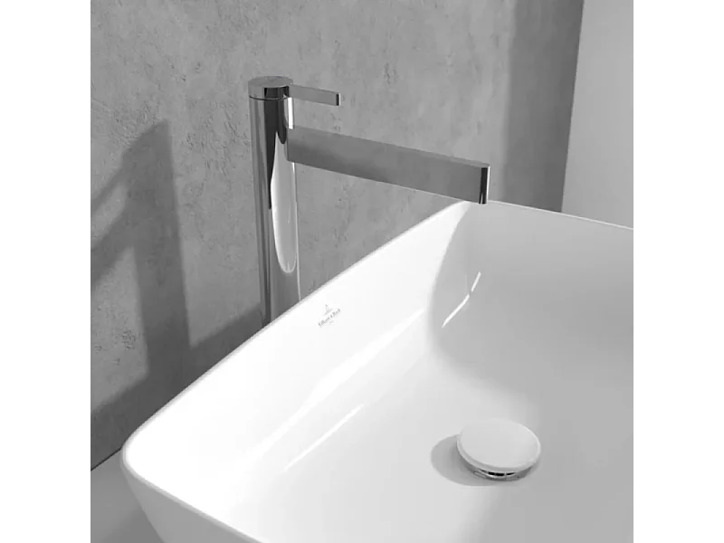 Mitigeur lavabo droit surélevé VILLEROY ET BOCH Dawn sans tirette Chrome
