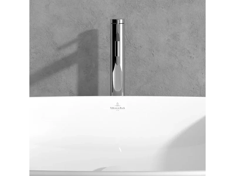 Mitigeur lavabo droit surélevé VILLEROY ET BOCH Dawn sans tirette Chrome