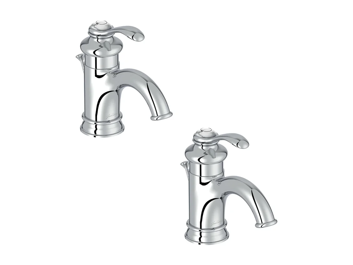 Lot de 2 robinets lavabo JACOB DELAFON Fairfax bec bas