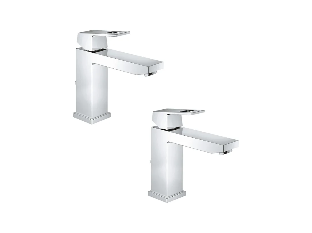 Lot de 2 mitigeurs lavabo GROHE Eurocube M